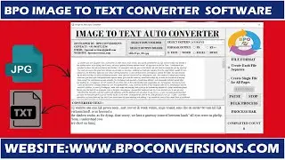 Text converter software | Image to text conversion software