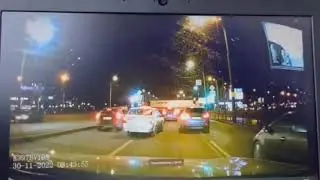 ДТП на перекрестке Маршала Жукова и Ленинского.
