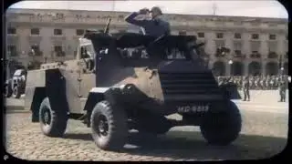 The dictator Franco visits Portugal in 1949