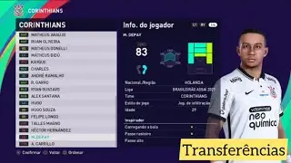 Pes 2021 | OPTION FILE ATUALIZADO SETEMBRO 2024 - DEPAY NO CORINTHIANS