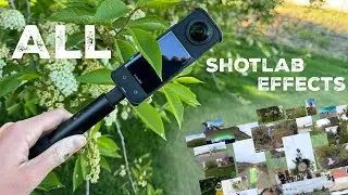 All Insta360 ShotLab Effects With The X4!