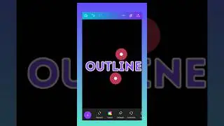 Outline a Text in Canva