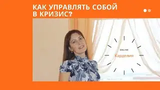 Как управлять собой в кризис?