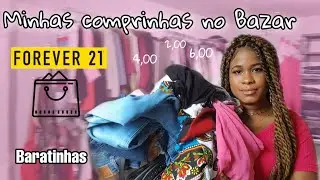 COMPRAS DE BRECHÓ | ❤ O que comprei no Bazar com 94,00?