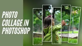 Adobe photoshop tutorial : How to Create a Photo Collage in Photoshop | fast & easy |