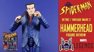Marvel Legends Retro HAMMERHEAD Vintage Spiderman Animated Series Wave 2 Figure Review