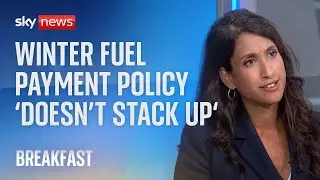 Labour didn't pledge to protect winter fuel allowance in manifesto, claims Claire Coutinho