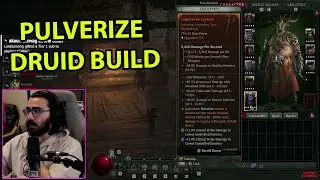 Videoyun-Diablo 4te Hardcore Modda Kullandığı Buildi Anlatıyor (Pulverize Druid Build)