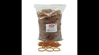 70mmx5mm Geniş Kauçuk Paket Ambalaj Kasa Lastiği Ekoset
