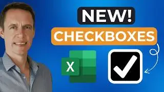 How to use Excel Checkboxes | Interactive Project Tracker