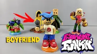 БОЙФРЕНД ИЗ ИГРЫ FRIDAY NIGHT FUNKIN ИЗ ПЛАСТИЛИНА | ЛЕПИМ ВМЕСТЕ