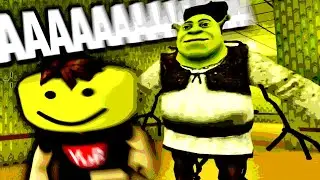 SHREK IS IN THE BACKROOMS AND I'M SCARED