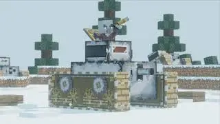 Minecraft Pillager Tank | 3D Animation