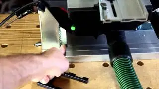 HL850 Rabbeting with Bench Unit, Angle Stop and Rabbet Stop