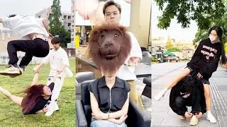 Strange Activities of Young People only in China ❤️ Street Moments P#215