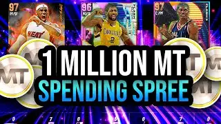 INSANE 1 MILLION MT GALAXY OPAL SPENDING SPREE! NBA 2K21!