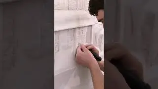 Барельеф архитектура. Вырезаю фасад дома
