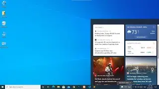 How to enable News and Interests on the taskbar in Windows 10