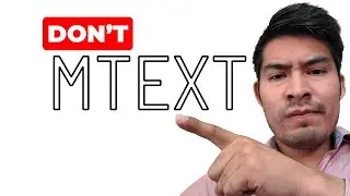 AutoCAD TEXT Professional Tips and Techniques [Simplify Your Life]