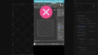 Mastering Polygonal Topology: Creating Rhomboid Grid in 3Ds Max 