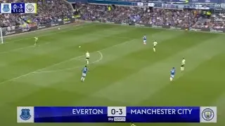 Everton vs Manchester City 0:3 Gundogan Goal Premier League