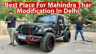Modified Mahindra Thar From Nainital | Premium Thar Accesories | Best Thar Modification In Delhi