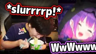 Towa Sees Daigo Eating Ramen On-Stream And Lost It【Hololive】