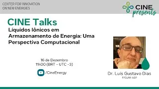 CINE Talks: “Líquidos Iônicos em Armazenamento de Energia: Uma Perspectiva Computacional”