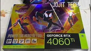 Quick Unboxing ng Zotac RTX 4060Ti Spiderman Edition (Tagalog)