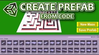 How To Create Prefab From Code In Editor Play Mode In Unity | Unity Tutorial  | #UnityTips