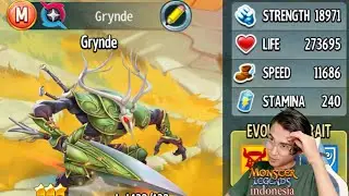 MONSTER DENGAN KERUSAKAN YANG TERBESAR YANG PERNAH ADA!! Grynde Monster Legends INDONESIA