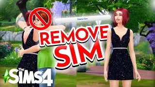 How To Remove ANY SIM using this Sims 4 2021 MOD? Sims 4 Mc Command Center (MCCC) |TS4 2021