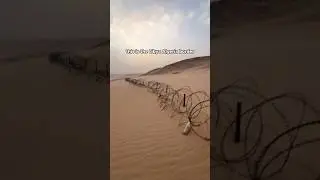 I crossed illegally from Libya into Algeria