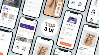 Flutter Top 3 Shop UI Kit