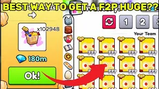 BEST WAY TO GET A HUGE F2P IN PS99??