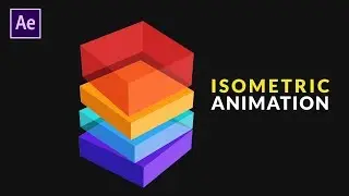 Isometric Cube Animation - After Effects Tutorial