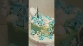 Торт Холодное сердце.