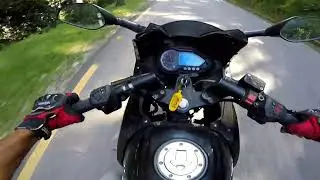 pulser 220f 0 to 100 initial power test