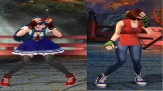 The King Of Fighters XIV: All Girls Stun/Dizzy Animations [Ryona (リョナ)]