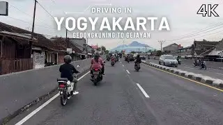 Driving from Gedongkuning to Gejayan - Morning Drive - Yogyakarta 4K HDR