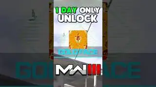 MW3 - New Gold Face Camo Unlock (1 Day Only)