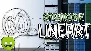 Opentoonz 1.3  - How to use Vectors for Lineart