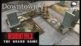 Resident Evil 3 The Board Game - Solo Campaign - Downtown 1