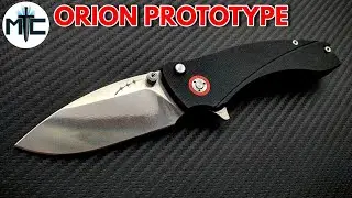 Orion Prototype Solaris Button Lock Folding Knife - Overview