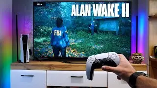 Alan Wake 2- PS5 POV Gameplay Test | 4K 60FPS