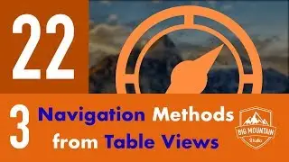 3 Ways to Navigate from a Table View Cell - Part 22 - Itinerary App (iOS, Xcode 10, Swift 4)