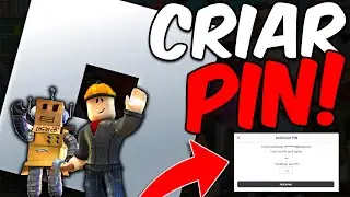 Como Criar um PIN no Roblox | Como Adicionar Pin no Roblox!