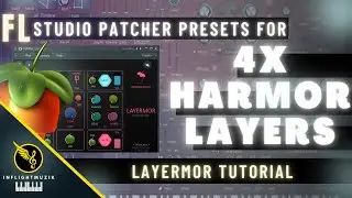 How To EASILY Make HUGE Layered Synths with FL Studio LayerMor Patcher Preset | Harmor Sound Design