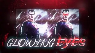 How to make GLOWING EYES EASILY in Photopea/Photoshop!