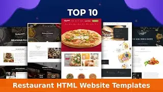 Top 10 Online Restaurant HTML Website Templates | Best Responsive Restaurant Templates | Wpshopmart